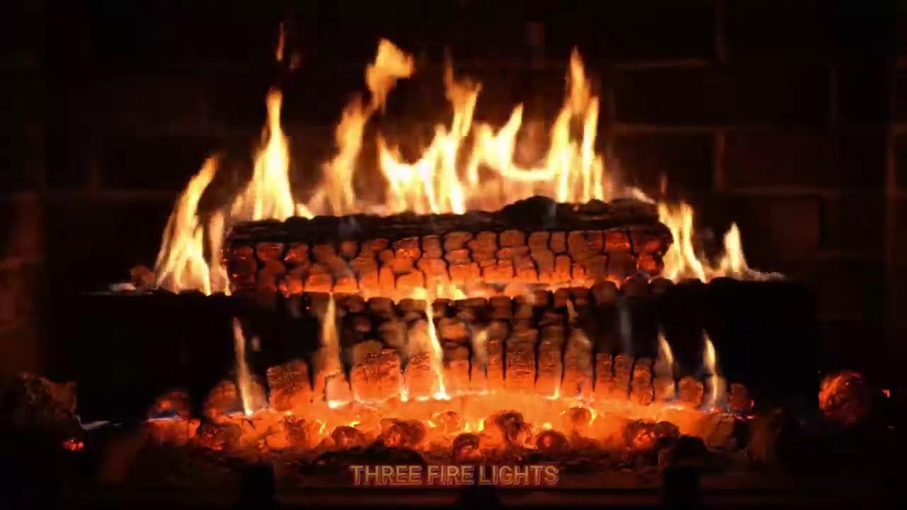 Winter Cozy Fireplace Smooth Jazz for Peaceful Dreams