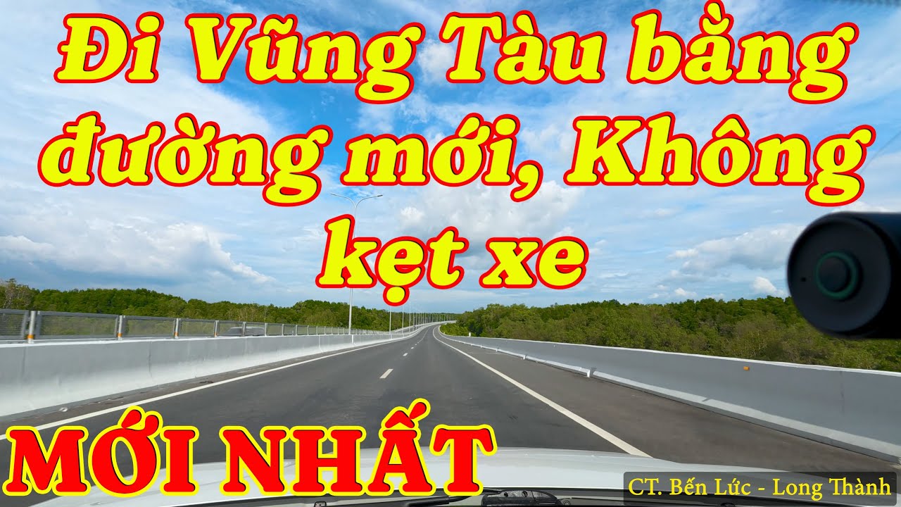 Hướng dẫn Đi Vũng Tàu bằng đường mới KHÔNG KẸT XE | Phú Review #vungtau #ql51 #quoclo51 #ketxe #hcm