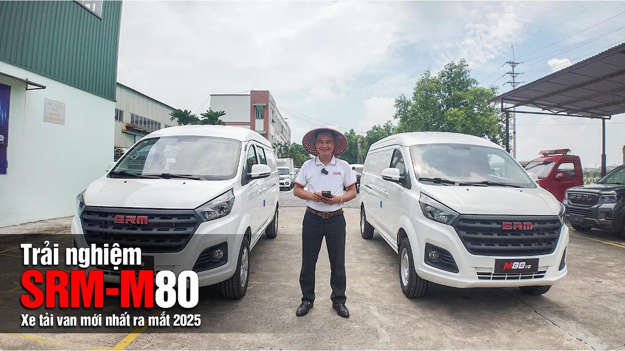 Trải nghiệm xe tải van SRM-M80 | Xe tải van mới nhất của Shinetay Motor ra mắt 2025 #otothaiphong