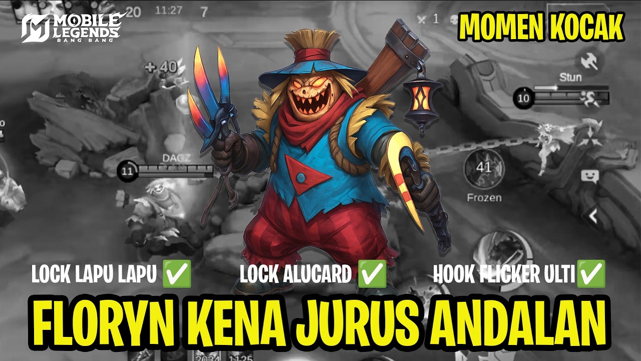 FRANCO - FLORYN KENA JURUS ANDALAN, LOCK LAPU LAPU DAN ALUCARD MOMEN KOCAK