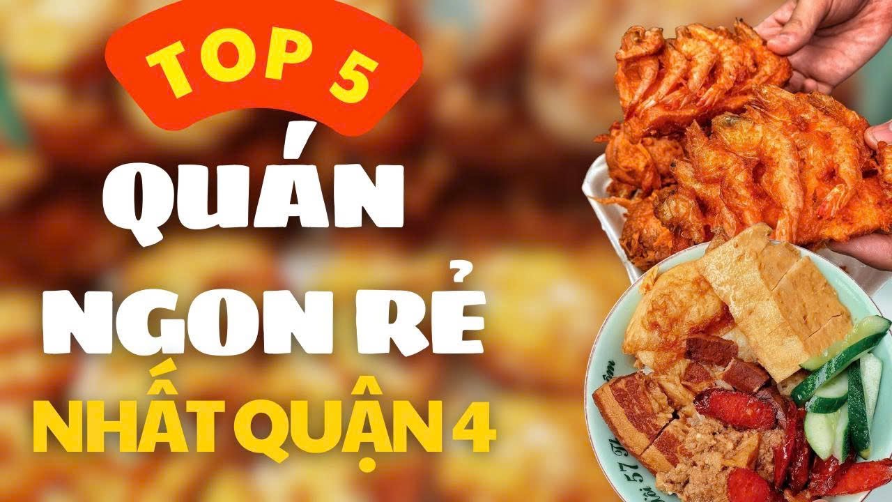Top 5 Quán QUẬN 4 Ngon Rẻ Nhất Định Phải Ghé | Secret Cuối Clip