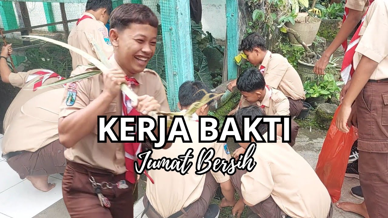 KERJA BAKTI JUMAT BERSIH SMPN 1 KARANGREJO - 6 FEBRUARI 2026