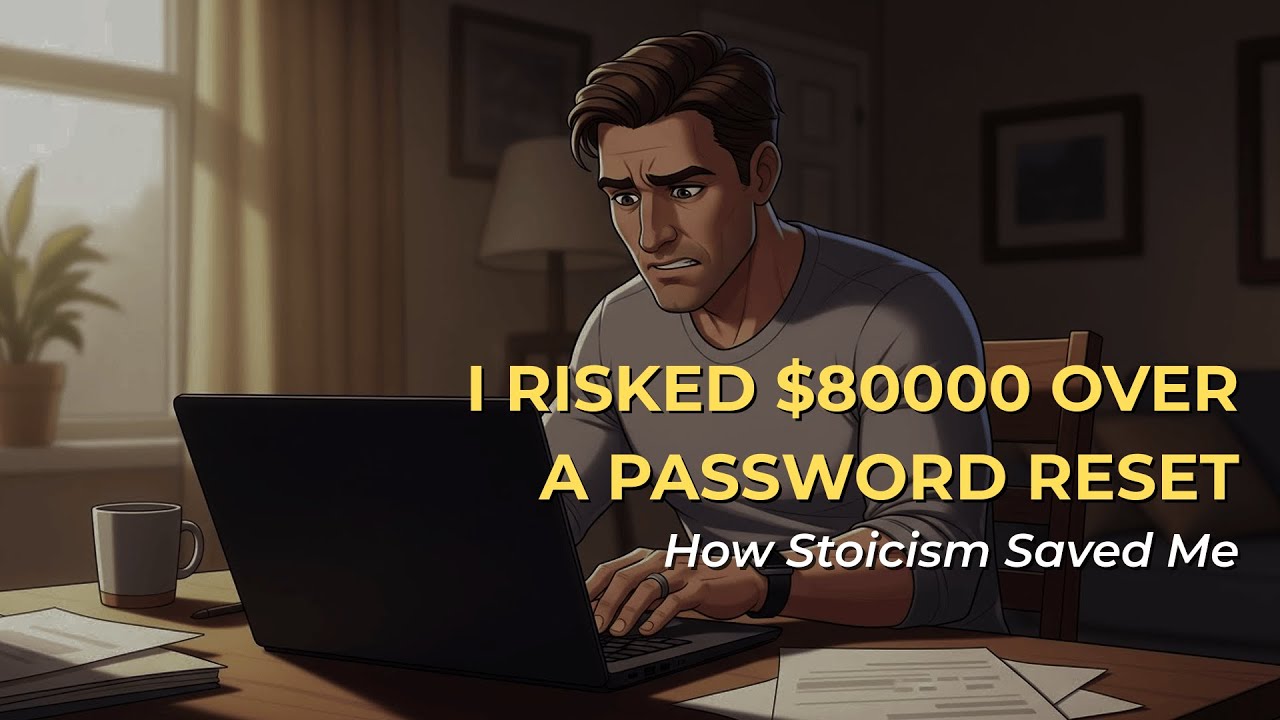 I Risked $80,000 Over a Password Reset | A Stoic Approach to Technology Frustration