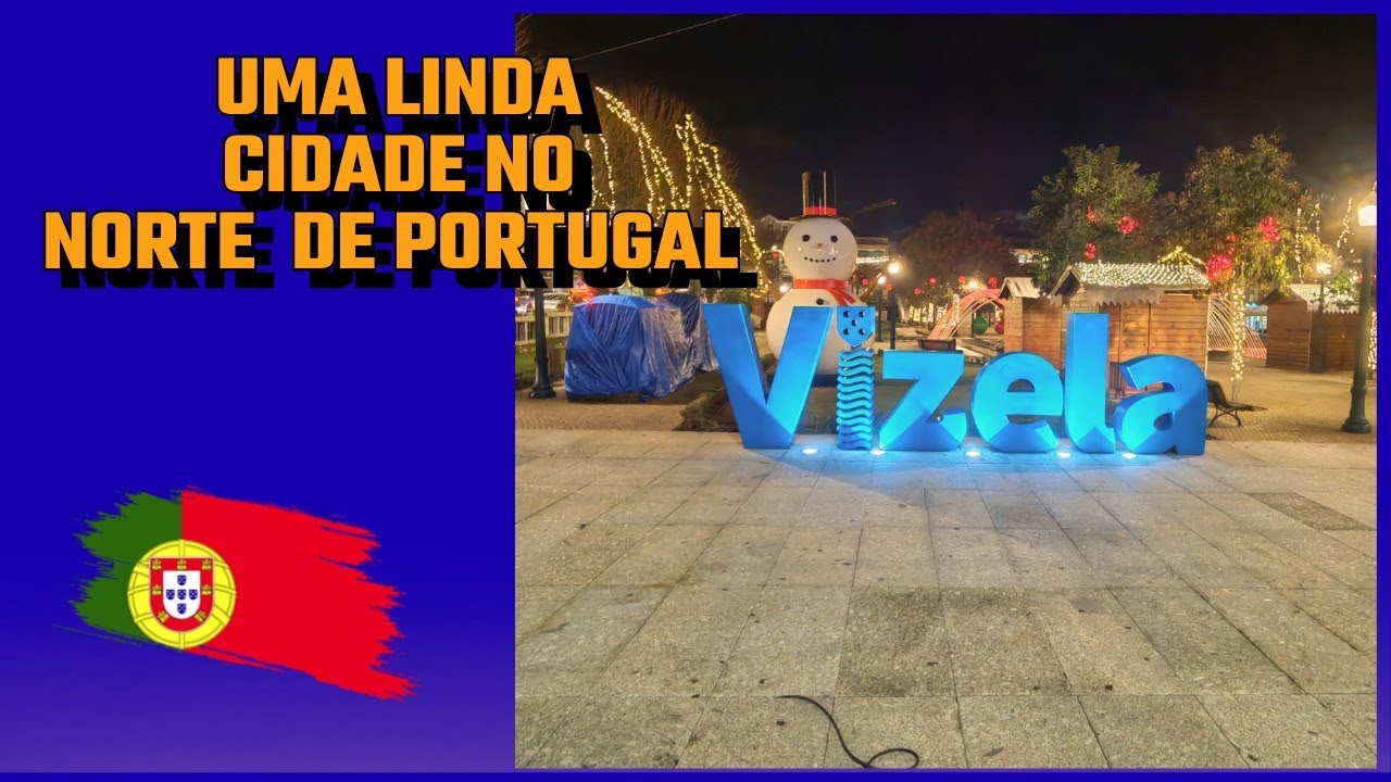 Essa &eacute; a linda cidade de Vizela no Norte de Portugal.