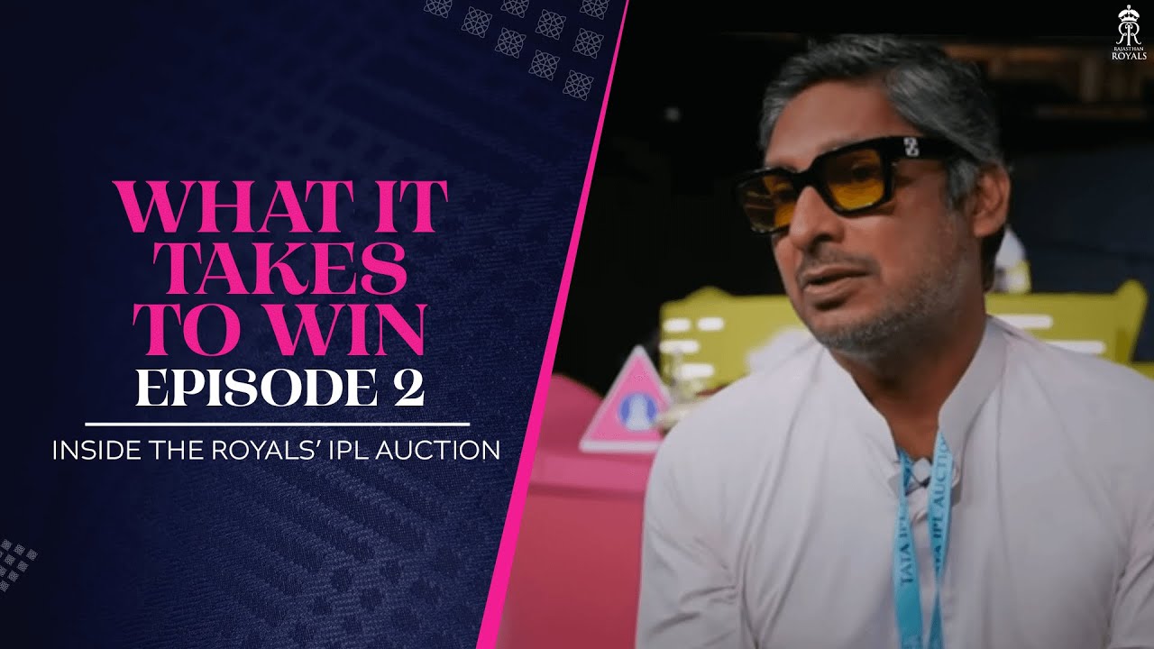 What It Takes To Win | Ep 2 | Rajasthan Royals | Planning to Execution | IPL 2026