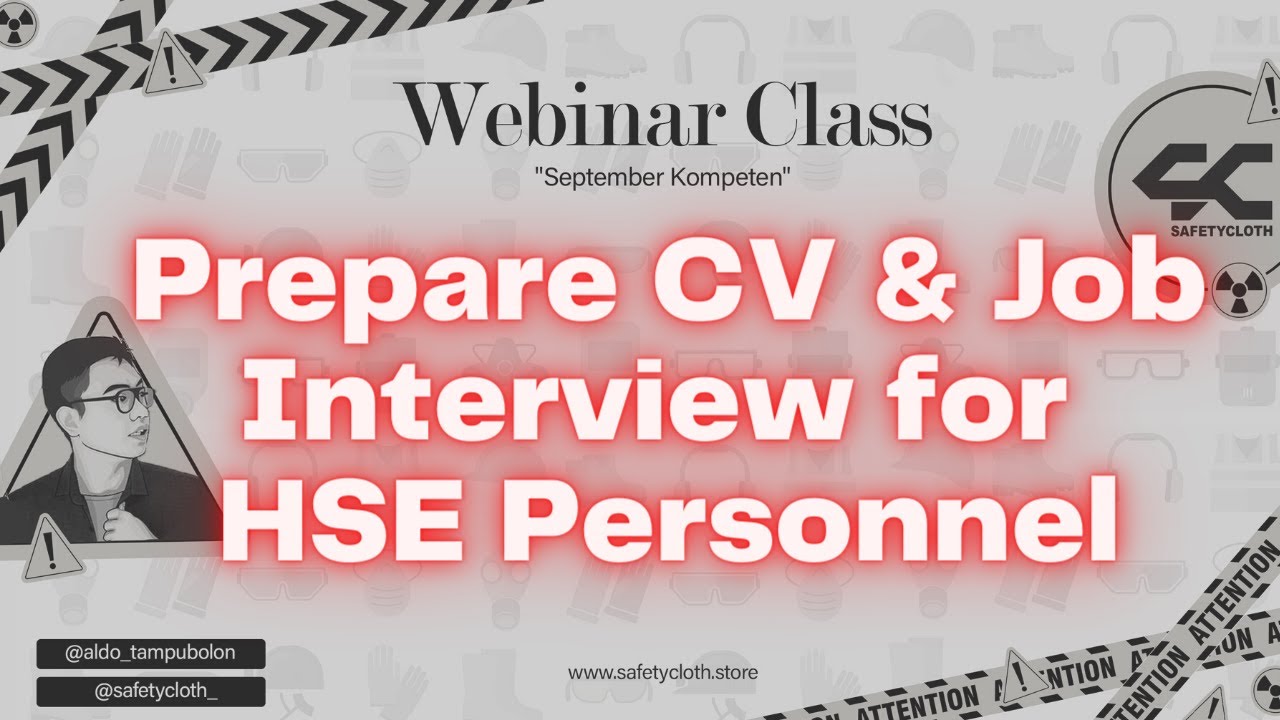 Prepare CV and interview for HSE job