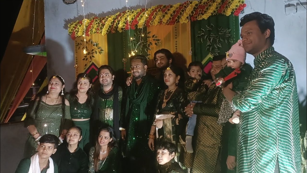 My brother's mehndi night