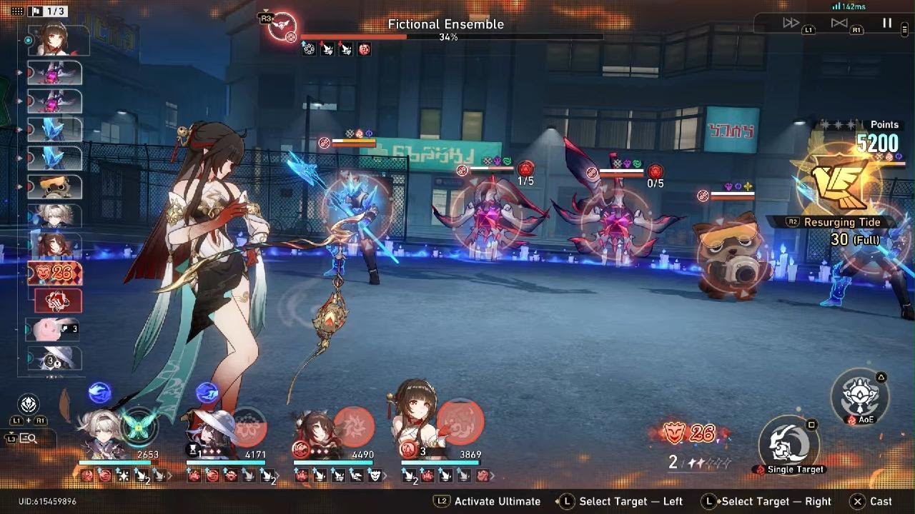 Honkai: Star Rail Pure Fiction 04 3 Stars patch 4.0!