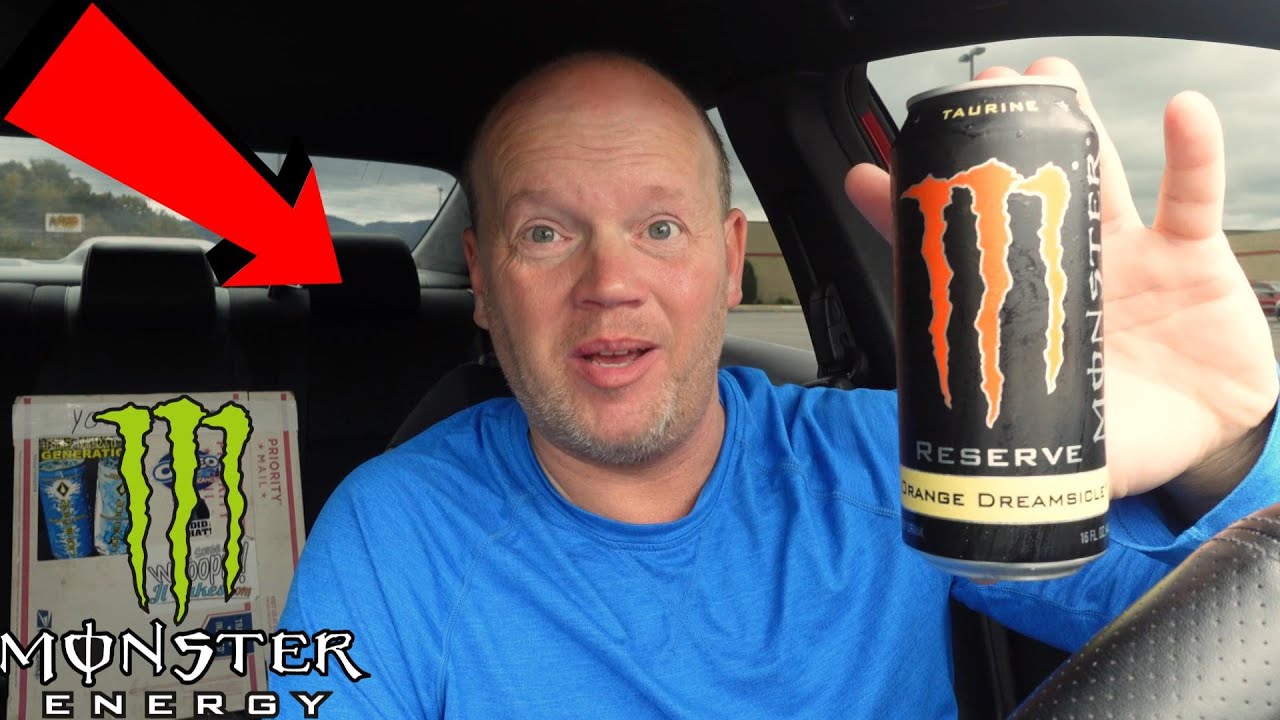 Monster Reserve Orange Dreamsicle Energy Drink (Reed Reviews)
