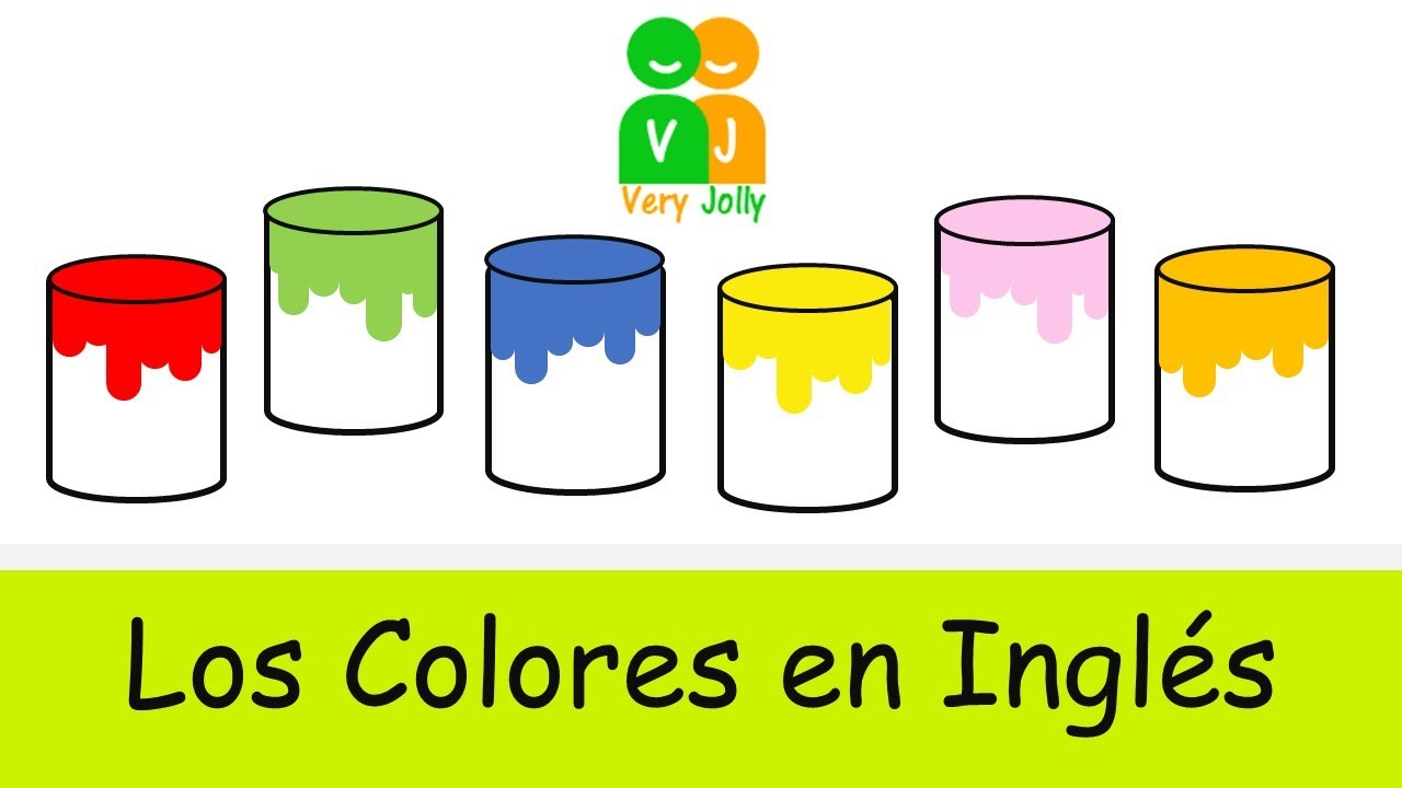 COLORES EN INGLES | Very Jolly