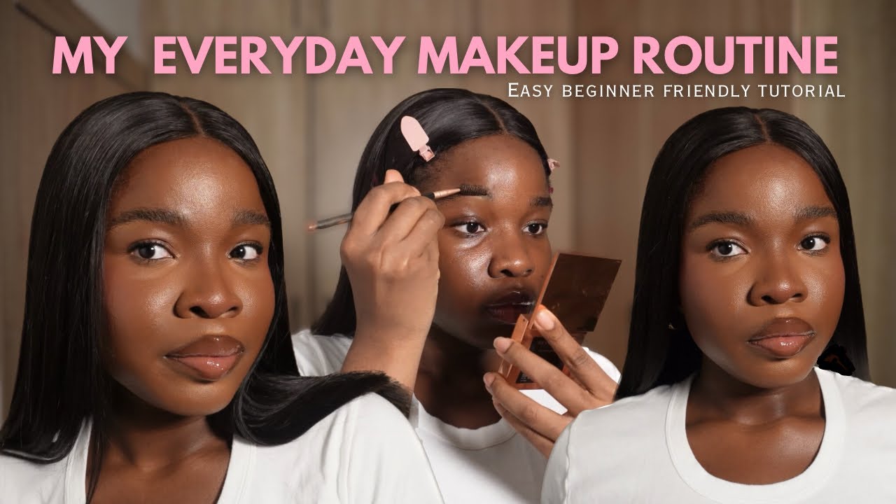 You but better makeup: My every day make up routine // detailed beginner friendly tutorial || simple