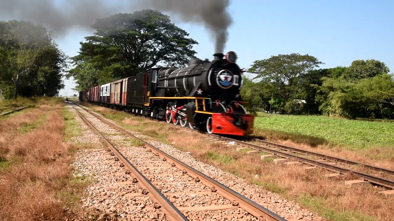 Metre Gauge Steam and Diesel in Burma 2018