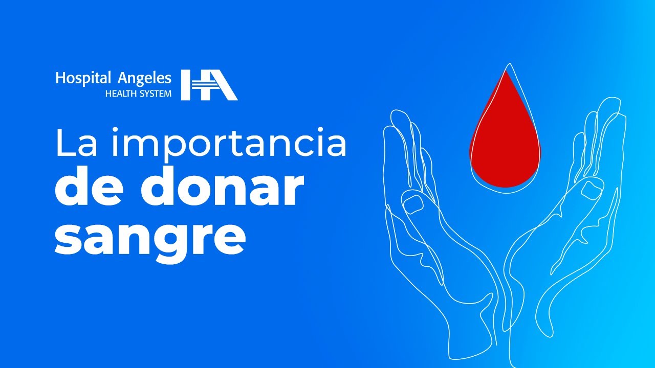 La importancia de donar sangre