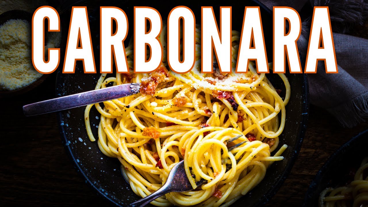 REAL CARBONARA with Guanciale and Pecorino Romano