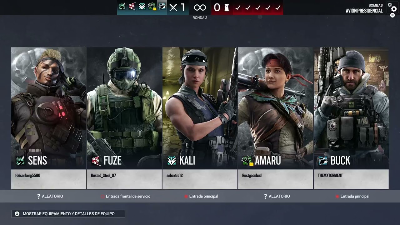 R6 AVECES MANCO AVECES BUENO  🖤🎮🎧💪