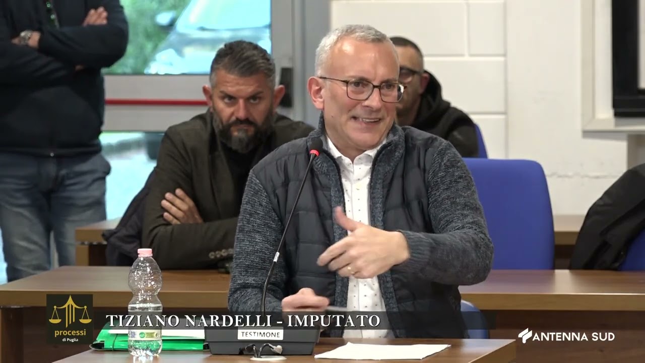 PROCESSI DI PUGLIA DEL 29 LUGLIO 2025 - PROCESSO PER OMICIDIO NARDELLI