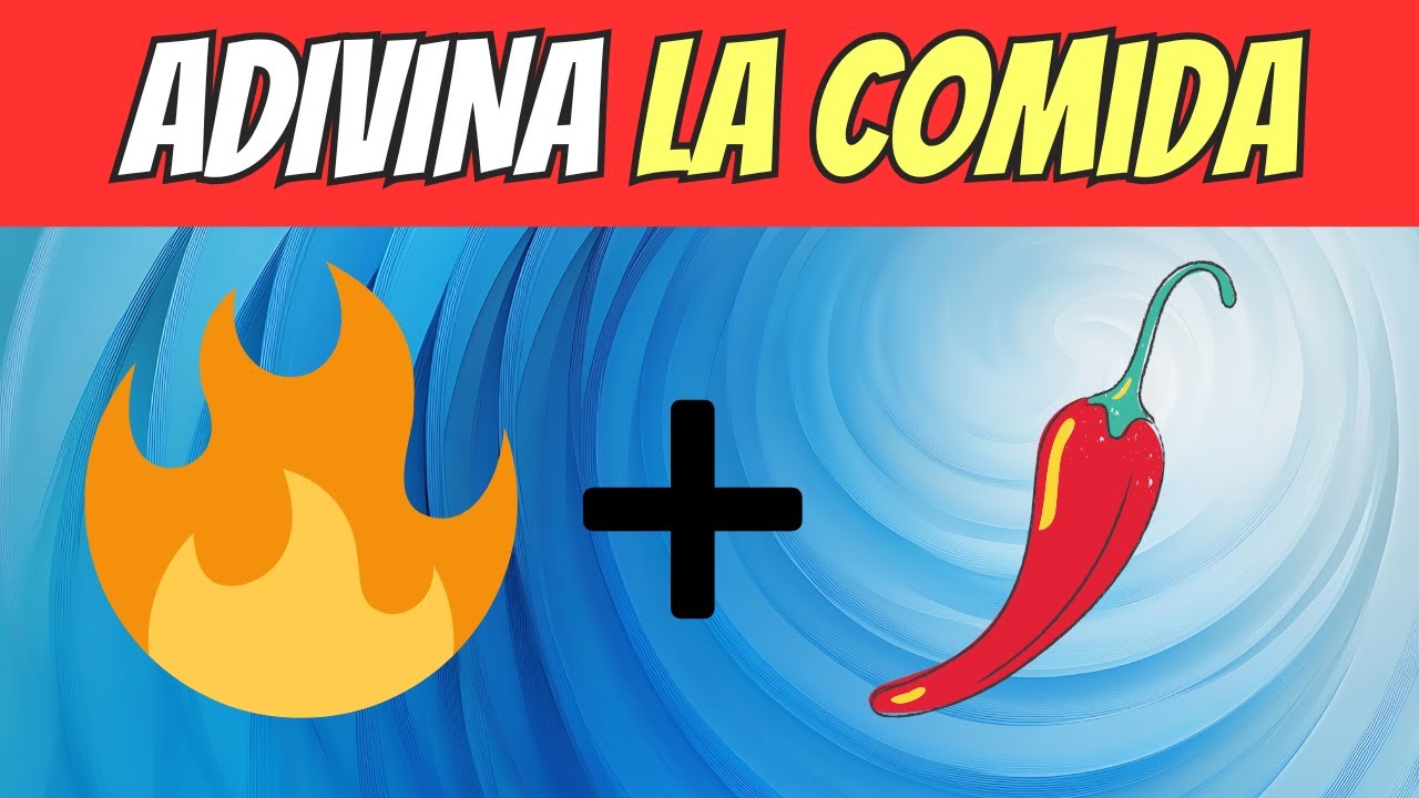 ¿Podrás adivinar la comida con solo 3 emojis? 🍔🍕🍣