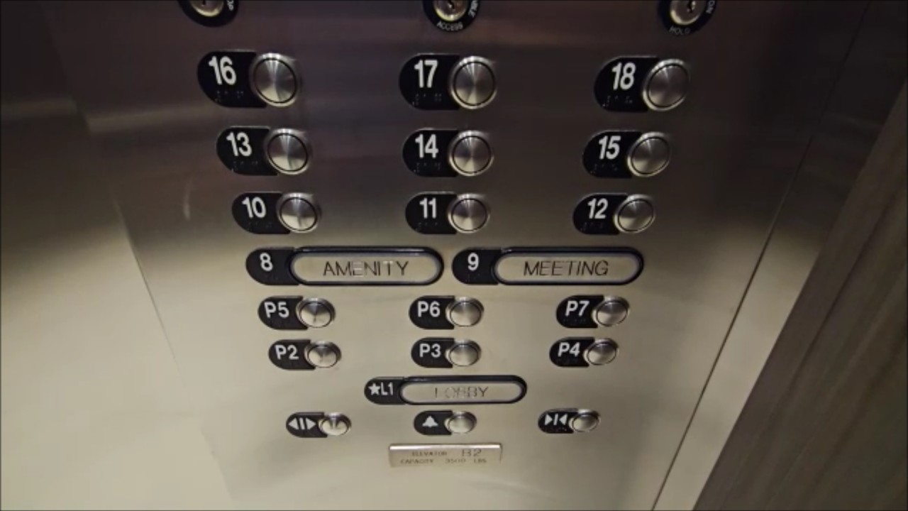 Лифты ThyssenKrupp с тяговым приводом, 2018 год выпуска - Embassy Suites by Hilton - Сарасота, Фл...