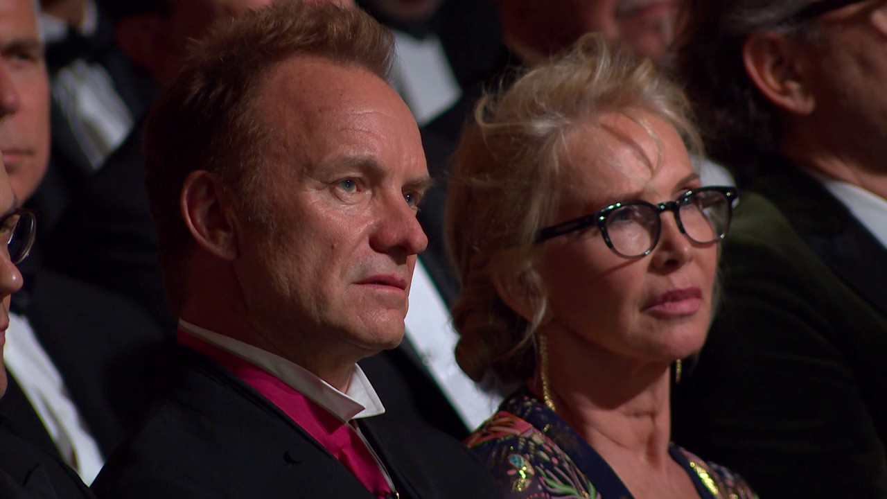 Jennie Abrahamson performs We Work The Black Seam at the Polar Music Prize 2017