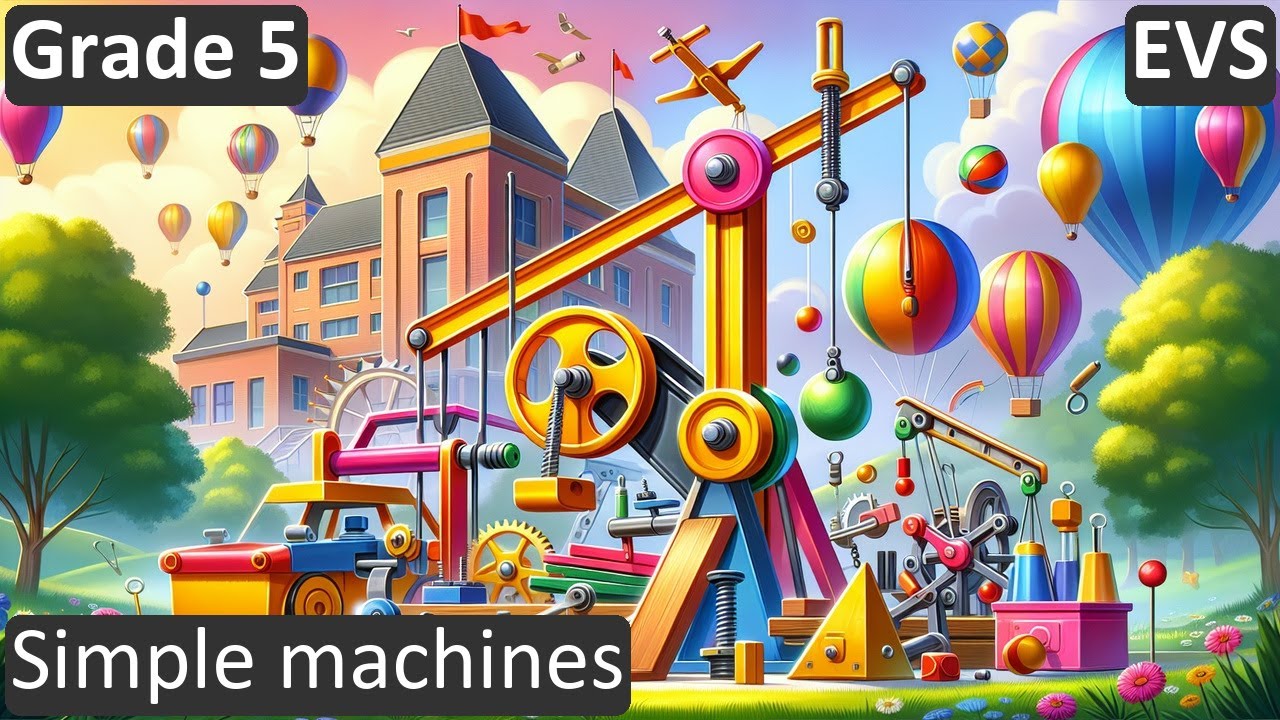 Grade 5 | EVS | Simple machines | Free Tutorial | CBSE | ICSE | State Board