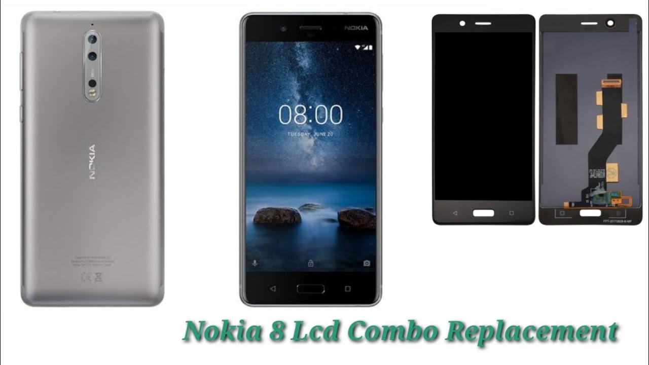 Nokia 8 Lcd Combo Replacement