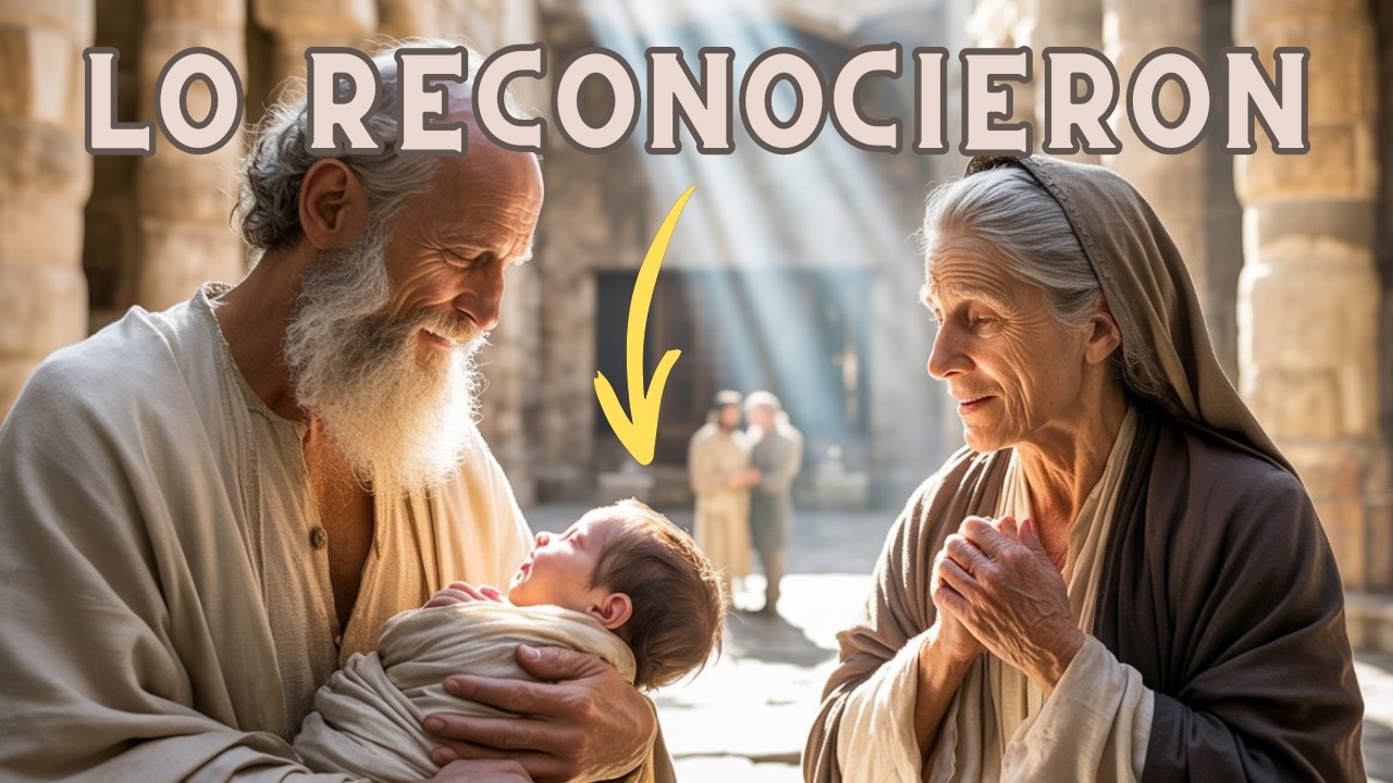 Esperaron TODA SU VIDA por este momento...y al fin sucedió - Simeón y Ana | La Presentación de Jesús