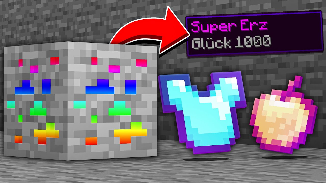 Minecraft, Aber Jedes Erz ist Super Op..