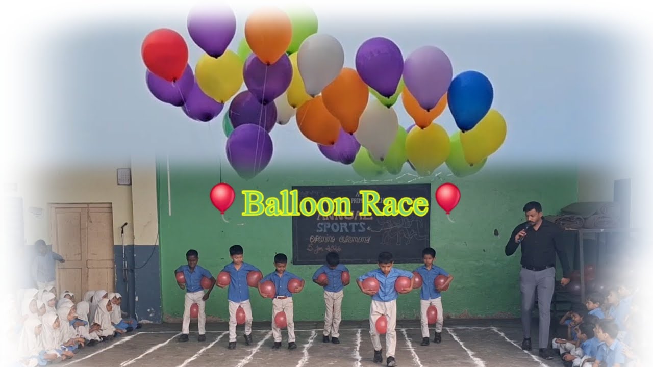 Balloon Race|Blance the balloon|Annual Sports|Fun|