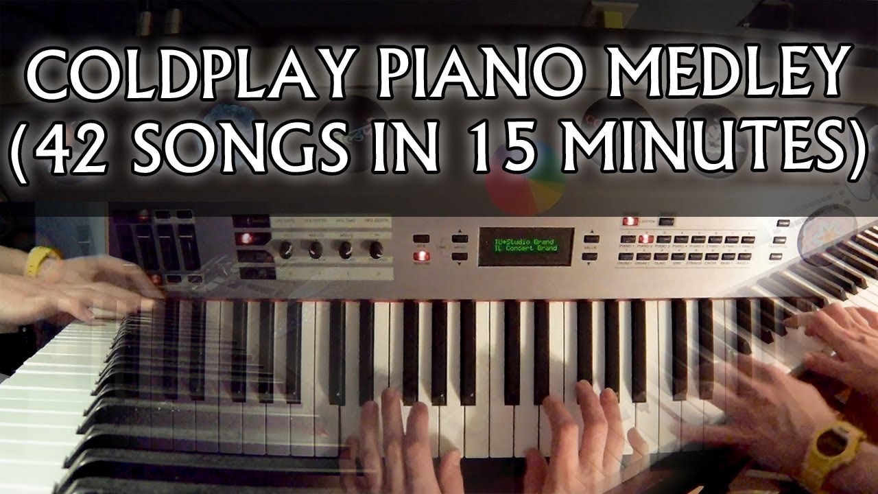 Coldplay Piano Medley (Chris Martin's Classic Sound!)