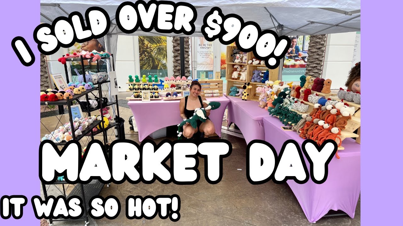 MARKET DAY 💕SOLD OVER $900 💸 🌼