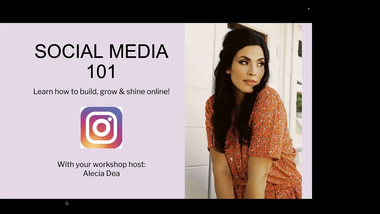 Social Media Branding with Alecia Dea
