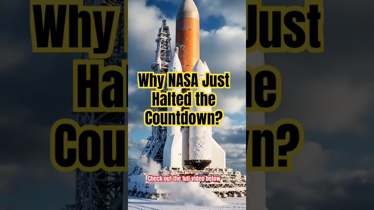Why NASA Just Halted the Countdown 