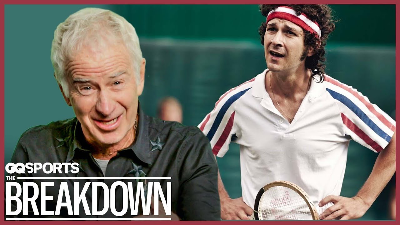Tennis Legend John McEnroe Breaks Down Tennis Scenes From Movies | GQ Sports