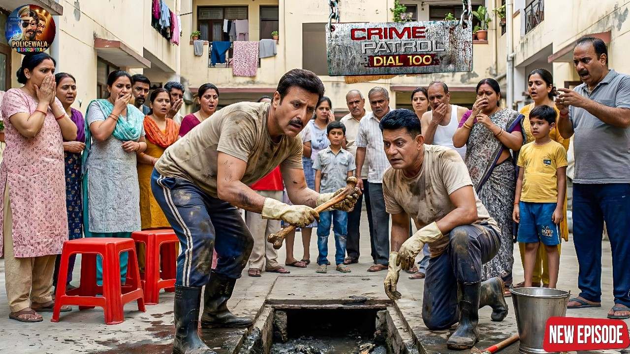 सोसाइटी में हुए खून का राज जानने पुलिस बनी गटर साफ करने वाली टीम || Crime Patrol || New Episode