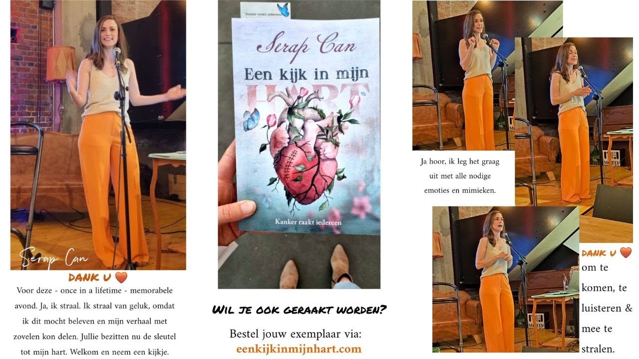 Boekvoorstelling: 'Een kijk in mijn hart'