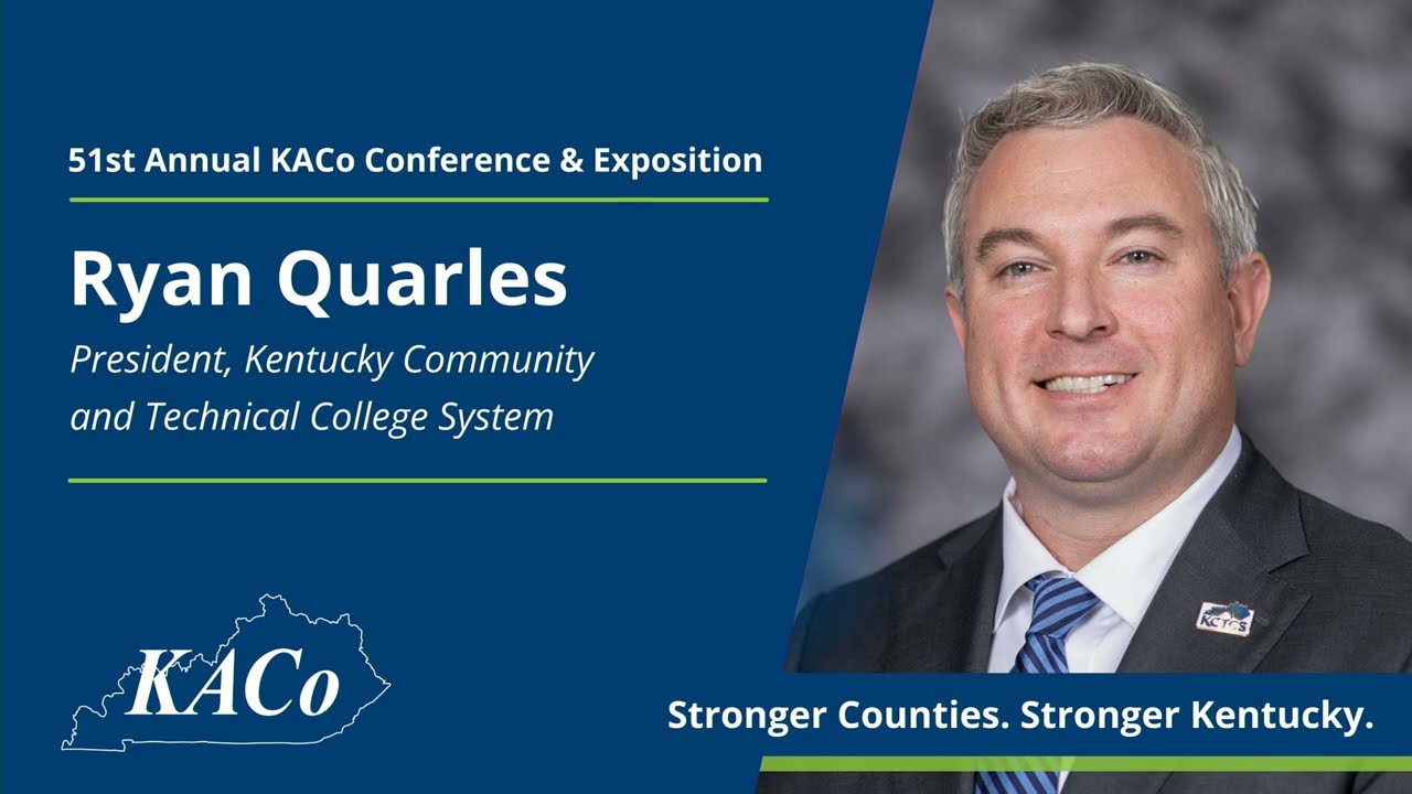 Ryan Quarles, KCTCS - 2025 KACo Conference