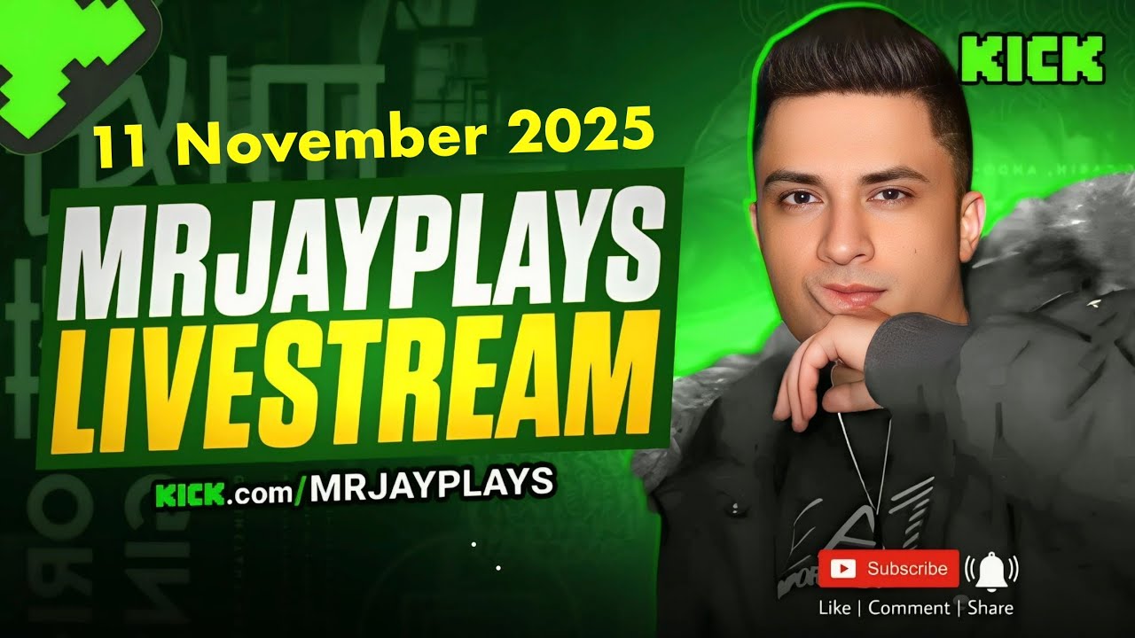 🔴LIVE - MrJayPlays Kick Livestream (11 November 2025)