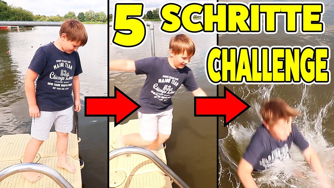 5 Schritte VORWÄRTS Challenge 😂