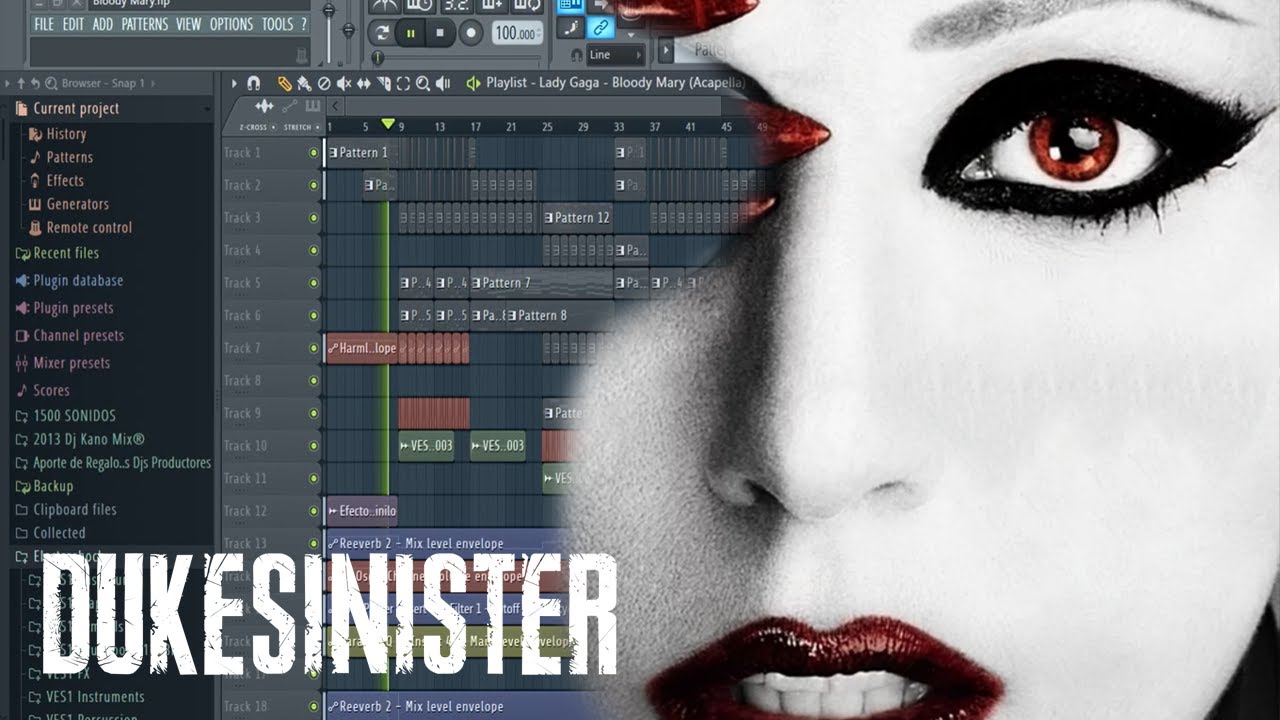 Lady Gaga - Bloody Mary | Dukesinister's Instrumental