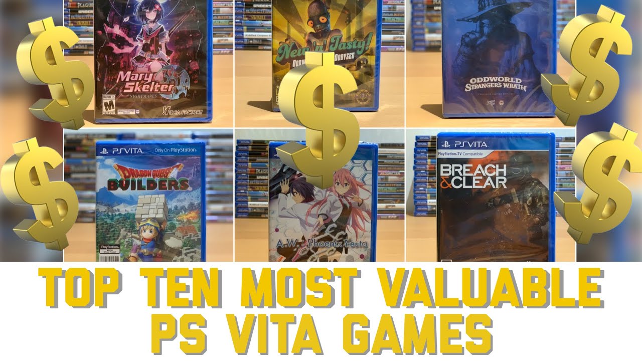 Десять самых дорогих игр для PS Vita (стандартные издания)
