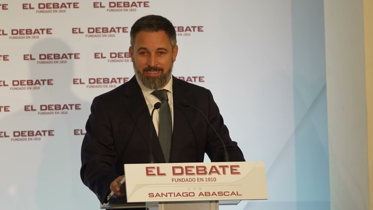 Santiago Abascal en El Debate: 