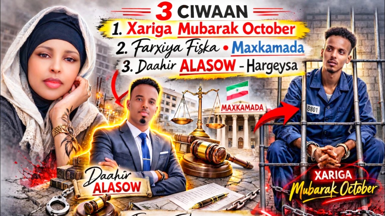 Kiiska Mubarak October & Farxiya Fiska – Maxkamadda Hargeysa iyo Arrinta Daahir Alasow