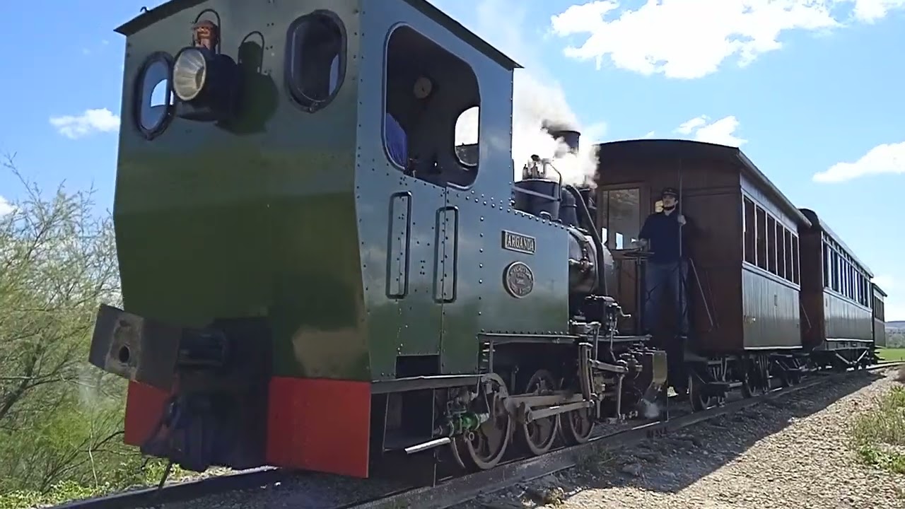 TREN DE ARGANDA pita m&aacute;s que anda! Locomotora vapormadrid.org