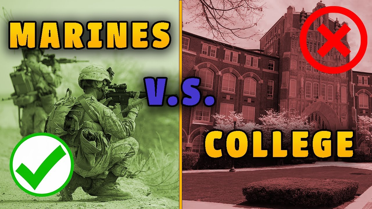 Go to College or Join the Military? | Military vs College