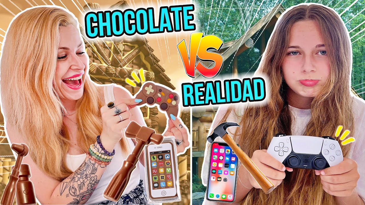 CHOCOLATE vs REAL | CHALLENGE