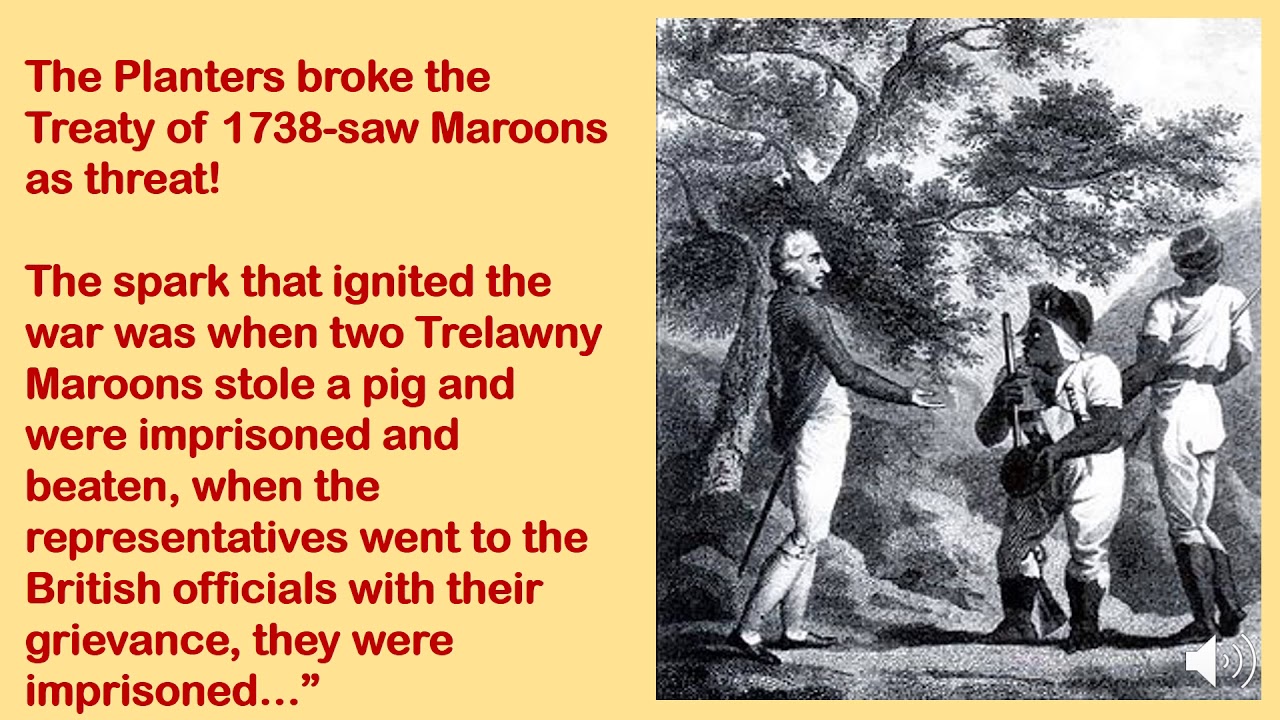 Maroons Fought Against British in Jamaica 1795