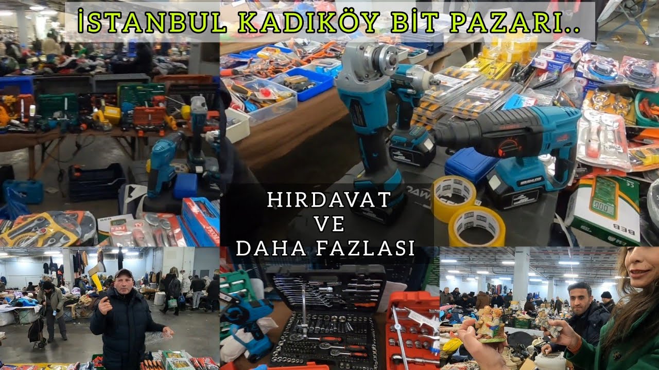 İstanbul Kadıköy Bit Pazarı Hırdavat Fiyatları sorduk
