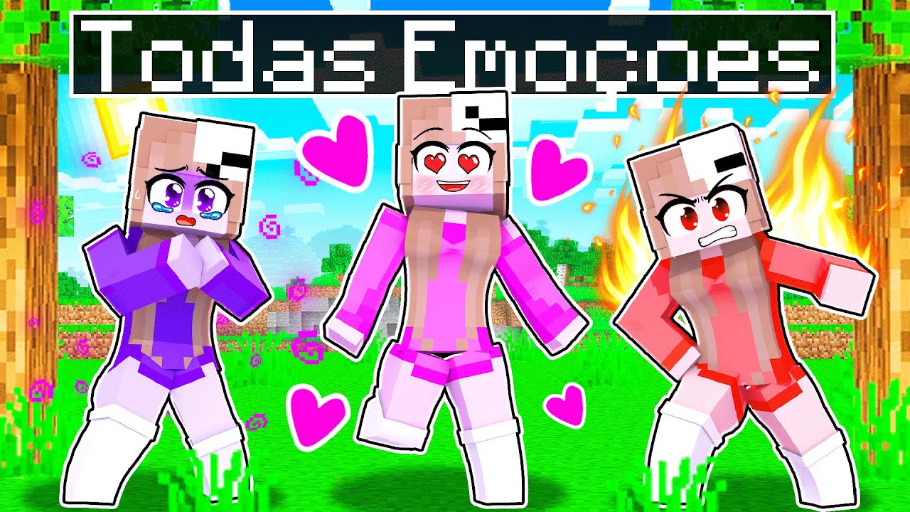 LAYSA perdeu TODAS AS EMOÇÕES no MINECRAFT!