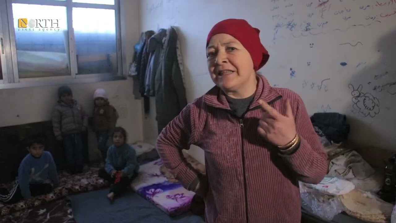نازحات من عفرين في القامشلي يعلقن على معانتهم وتدهور الأوضاع المعيشية والصحية