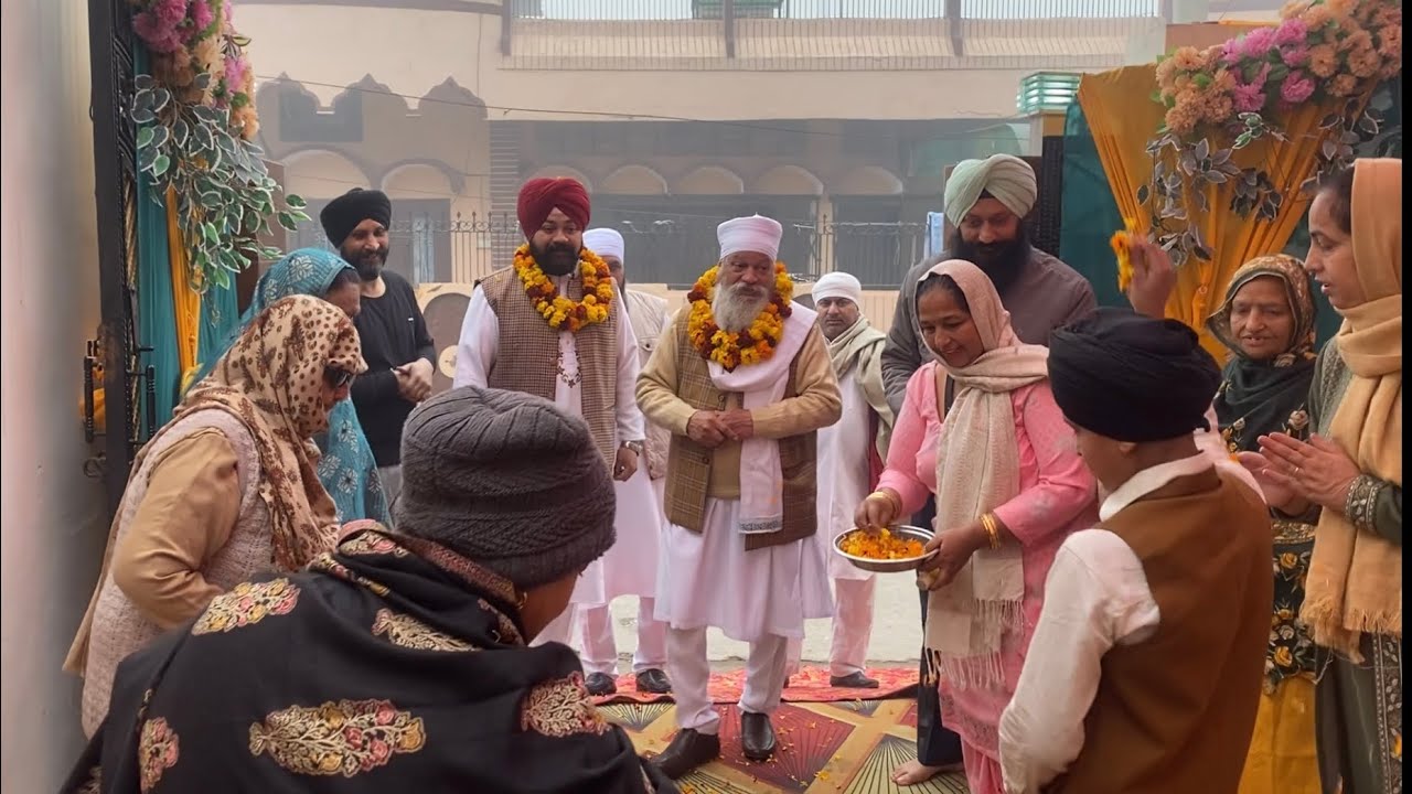 New house 🏠 Welcome Invited to Baba Daljit singh ji (Barara Wale) 